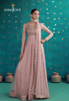 AJULFB-07 Embroidered Poly Net Unstitched 2 Pcs