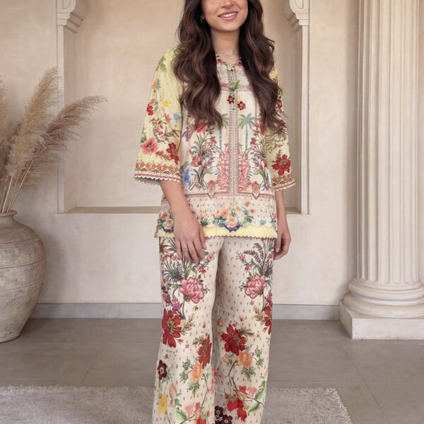 AJPB-249 Printed Lawn Stitched 2 pcs