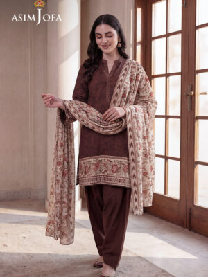 AJPB-330 Printed Lawn Stitched 2 pcs