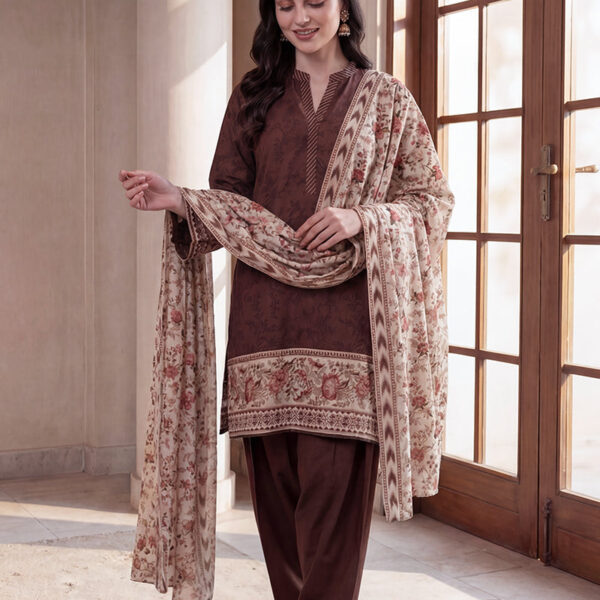 AJPB-330 Printed Lawn Stitched 2 pcs