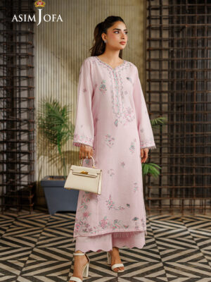 AJPB-302 Embroidered Cotton Dobby Stitched 2pcs