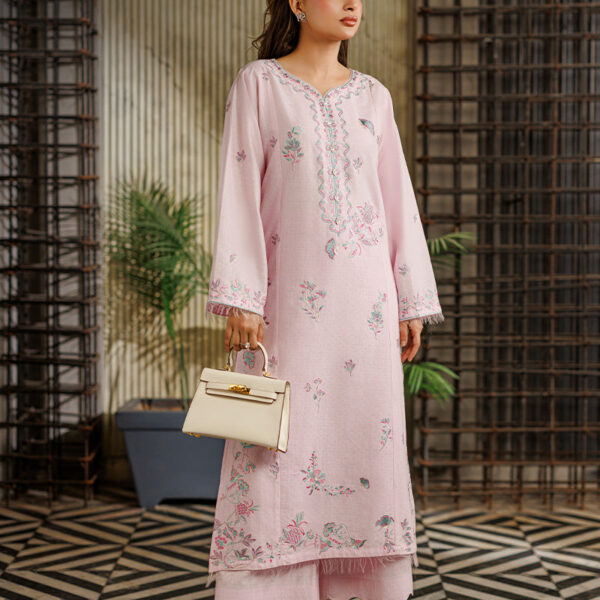 AJPB-302 Embroidered Cotton Dobby Stitched 2pcs